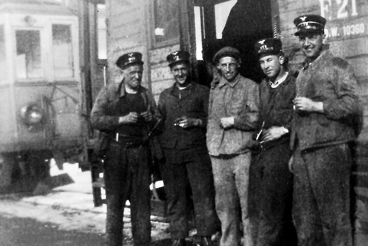 Matthäus Baumgartner-Bäbler, Jakob Rhyner-Hämmerli, Martin Bäbler-Marti, Eduard Hämmerli, Mathias Blumer-Baumgartner