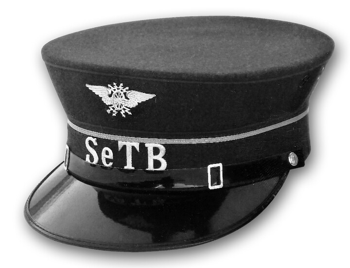Die Sernftalbahn-Mütze.