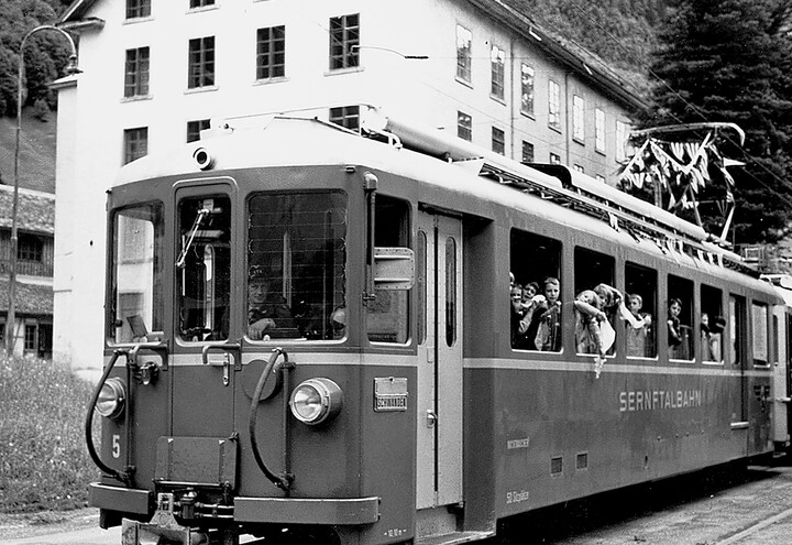 Die letzte Fahrt am 24. Mai 1969 in Matt.